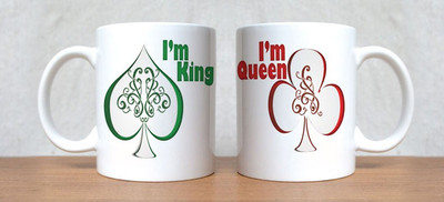 66% OFF on StyBuzz Catching Your Heart Couple Porcelain Mug 300 ml, Pack of 2 66% OFF on StyBuzz Catching Your Heart Couple Porcelain Mug 300 ml, Pack of 2