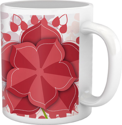 50% OFF on Tiedribbons Pure Vanity_Tru Concept_Vintage Lady Heels Pattern Ceramic Mug 325 ml