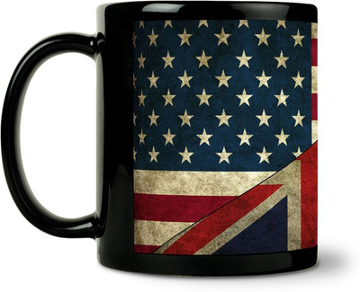 36% OFF on ShopMantra England America Flag Ceramic Mug 300 ml 36% OFF on ShopMantra England America Flag Ceramic Mug 300 ml
