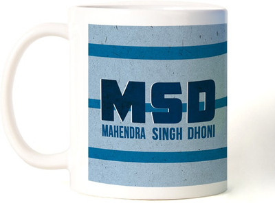 60% OFF on ShopMantra Mahendra Singh Dhoni Ceramic Mug