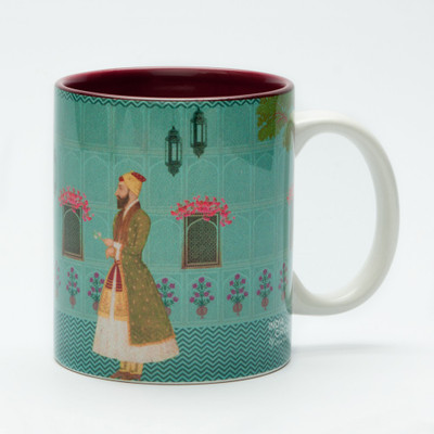 India Circus Maharaja Walk Ceramic Mug