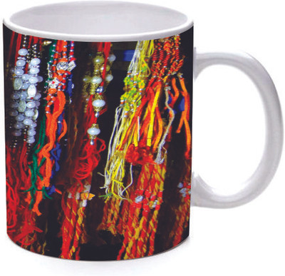 45% OFF on Printland Printed Raksha Bandhan Ceramic Mug
