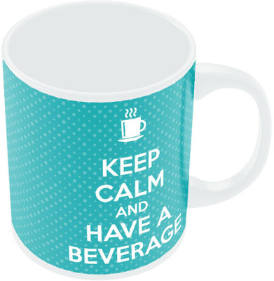 7% OFF on PosterGuy Keep Calm And Have A Beverage Ceramic Mug 300 ml 7% OFF on PosterGuy Keep Calm And Have A Beverage Ceramic Mug 300 ml