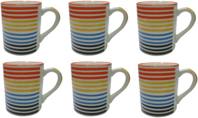 63% OFF on Rcube Designer 1 Ceramic Mug 250 ml, Pack of 6 63% OFF on Rcube Designer 1 Ceramic Mug 250 ml, Pack of 6