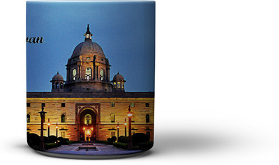 50% OFF on The Nodding Head Coffee Rashtrapati Bhavan Ceramic Mug 295 ml