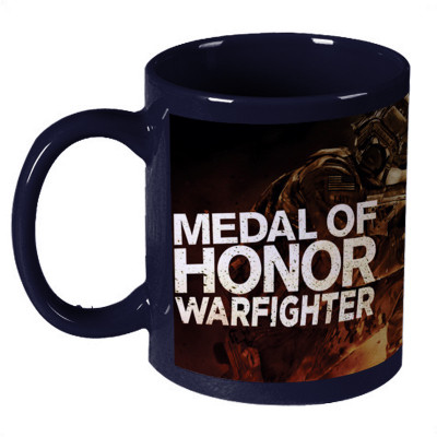 56% OFF on Amy Medal Of Honor Warfighter Dark Blue Ceramic Mug 330 ml