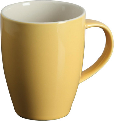 34% OFF on Larah Yellow Coffee Porcelain Mug 340 ml