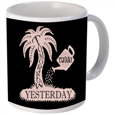 Snoogg Today, Tomorrow n Yesterday Ceramic Mug