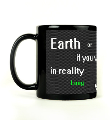 75% OFF on Leepix Internet or Earth Ceramic Mug 300 ml