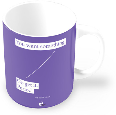 25% OFF on Thinkpot You Want Something. Go Get it - Will Smith Ceramic Mug