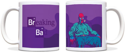 60% OFF on ShopMantra Breaking Bad Cool Black Ceramic Mug 300 ml