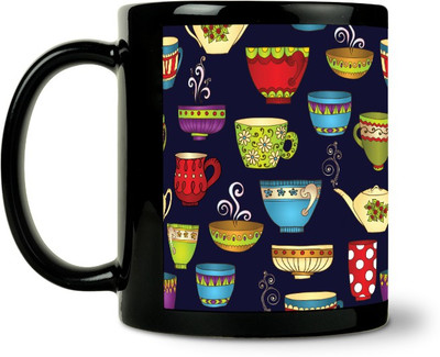 45% OFF on ShopMantra Tea Cups & Kettle Pattern Ceramic Mug 300 ml 45% OFF on ShopMantra Tea Cups & Kettle Pattern Ceramic Mug 300 ml