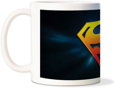 81% OFF on AMY Superman Logo Ceramic Mug