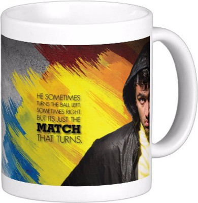 60% OFF on Exoctic Silver Chennai Super King IPL Series XXX 032 Ceramic Mug 300 ml