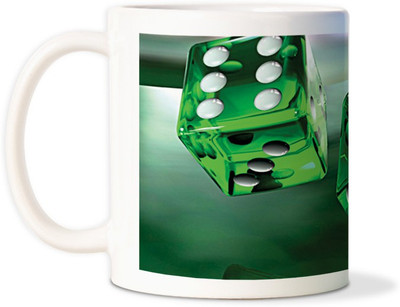 75% OFF on AMY Chess Dice Greencoffee Ceramic Mug 75% OFF on AMY Chess Dice Greencoffee Ceramic Mug