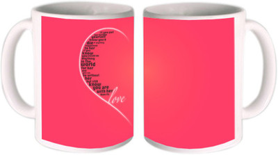 62% OFF on Shopkeeda Love Ceramic Mug 350 ml 62% OFF on Shopkeeda Love Ceramic Mug 350 ml