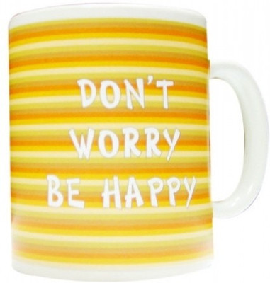 23% OFF on Everyday Gifts Line Gift - Be Happy Ceramic Mug 400 ml