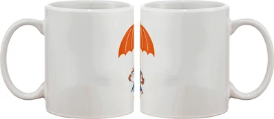 15% OFF on Artifa Girl With Orange Rainbow Porcelain, Ceramic Mug 350 ml 15% OFF on Artifa Girl With Orange Rainbow Porcelain, Ceramic Mug 350 ml