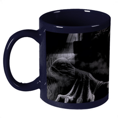 56% OFF on Amy Ghosts Terror Dark Blue Ceramic Mug 330 ml 56% OFF on Amy Ghosts Terror Dark Blue Ceramic Mug 330 ml
