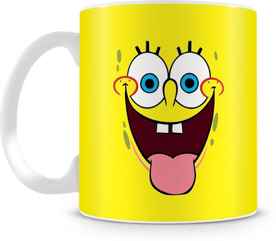 80% OFF on Saledart Spongebob Square Pants Expression Faces Ceramic Mug