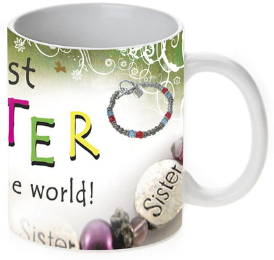 63% OFF on Mugwala Best Sister In The World Ceramic Mug 350 Ml 63% OFF on Mugwala Best Sister In The World Ceramic Mug 350 Ml