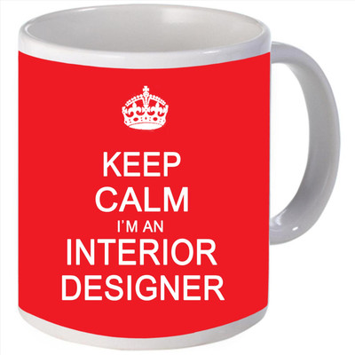 Snoogg Keep Calm Im an Architect Designer Porcelain Bone China Coffee Ceramic Mug