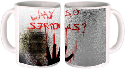 25% OFF on Shopkeeda Why So Serious Ceramic Mug 350 ml