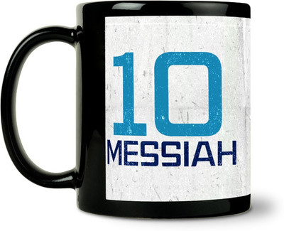 54% OFF on ShopMantra Lionel Messiah Argentina Football Ceramic Mug 300 ml