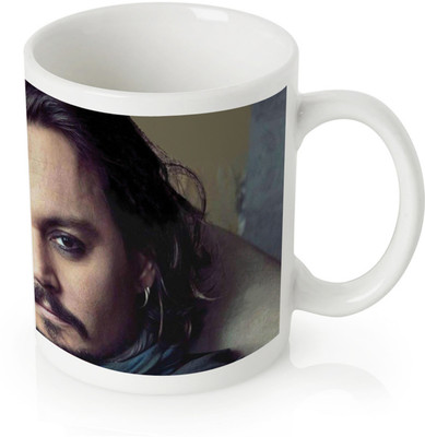 60% OFF on Amore Johnny Depp Ceramic Mug 350 ml