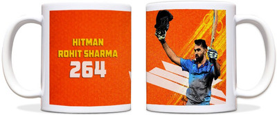 64% OFF on ShopMantra Hitman Rohit Sharma Ceramic Mug 300 ml
