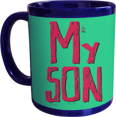 55% OFF on SajawatHomes My Son Blue Coffee Ceramic Mug 350 ml 55% OFF on SajawatHomes My Son Blue Coffee Ceramic Mug 350 ml