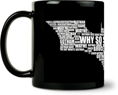 36% OFF on ShopMantra Why So Serious Batman Logo Ceramic Mug 300 ml 36% OFF on ShopMantra Why So Serious Batman Logo Ceramic Mug 300 ml