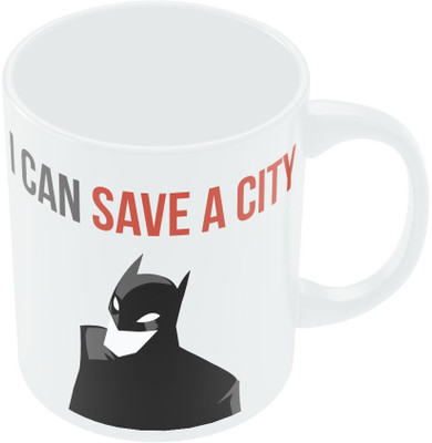 19% OFF on PosterGuy I Can Save The City Batman Designer Ceramic Mug 280 ml 19% OFF on PosterGuy I Can Save The City Batman Designer Ceramic Mug 280 ml