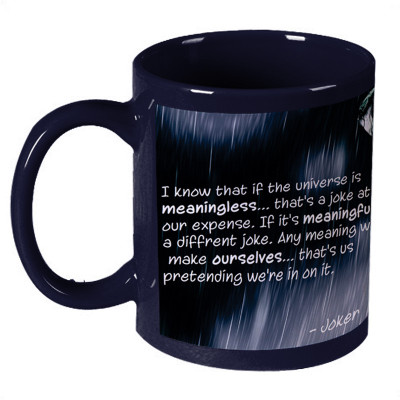 56% OFF on Amy Meaningless Universe Dark Blue Ceramic Mug 330 ml 56% OFF on Amy Meaningless Universe Dark Blue Ceramic Mug 330 ml