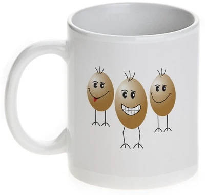 63% OFF on Mugwala Laughing Eggish Friend Ceramic Mug 350 ml 63% OFF on Mugwala Laughing Eggish Friend Ceramic Mug 350 ml