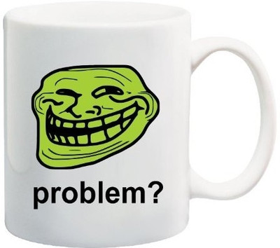 40% OFF on Teeskart Got A Problem Porcelain Mug 300 ml 40% OFF on Teeskart Got A Problem Porcelain Mug 300 ml