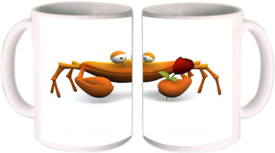 25% OFF on Shopkeeda Crab Love Ceramic Mug 350 ml 25% OFF on Shopkeeda Crab Love Ceramic Mug 350 ml
