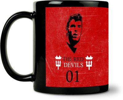 36% OFF on ShopMantra David De Gea The Reds Footballer Ceramic Mug 300 ml