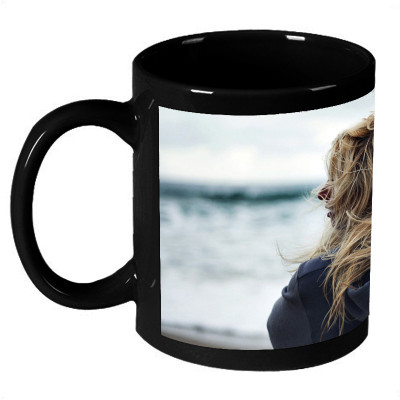 72% OFF on AMY Vintage Alone Girl on the Beach Ceramic Mug 325 ml 72% OFF on AMY Vintage Alone Girl on the Beach Ceramic Mug 325 ml