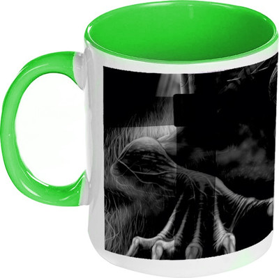 41% OFF on AMY Ghosts Terror Inside Green Coffee Ceramic Mug 325 ml 41% OFF on AMY Ghosts Terror Inside Green Coffee Ceramic Mug 325 ml