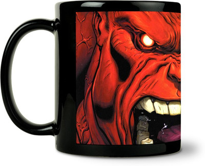 36% OFF on ShopMantra Hulk Wide Face Ceramic Mug 300 ml