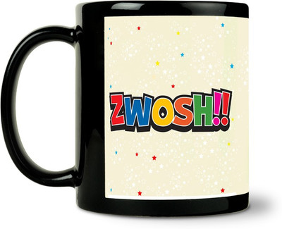 36% OFF on ShopMantra Comic Zwosh Ceramic Mug 300 ml