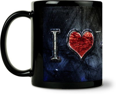 36% OFF on ShopMantra I Love Music Ceramic Mug 300 ml