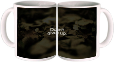 25% OFF on Shopkeeda Don't Give Up Ceramic Mug 350 ml 25% OFF on Shopkeeda Don't Give Up Ceramic Mug 350 ml