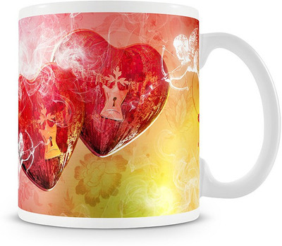 68% OFF on Shoprock Love Birds Coffee Ceramic Mug