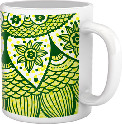 50% OFF on Tiedribbons Pure Vanity_Tru Concept_Pink in black Pattern Ceramic Mug 325 ml