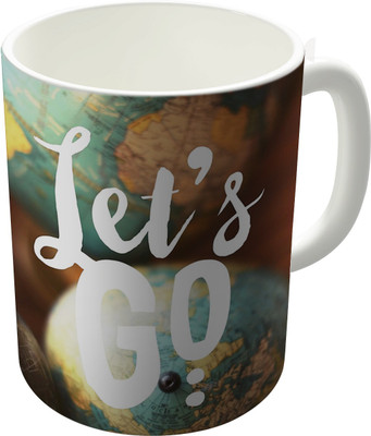 80% OFF on The Fappy Store Lets Go Ceramic Mug 300 ml