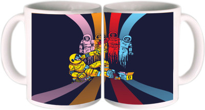 62% OFF on Shopkeeda Pacman Ceramic Mug 350 ml