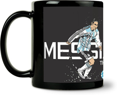 36% OFF on ShopMantra Lionel Messi Argentina Football Ceramic Mug 300 ml