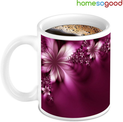 41% OFF on Home So Good Best Flowers Blooms And Hope Ceramic Mug 280 ml
